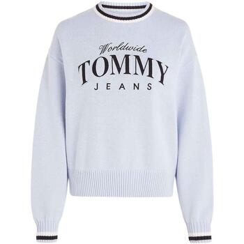 Kleidung Damen Pullover Tommy Jeans  Blau