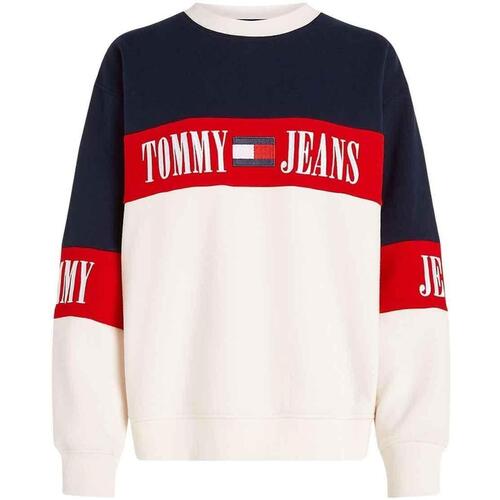 Kleidung Damen Sweatshirts Tommy Jeans  Blau