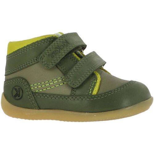 Schuhe Jungen Boots Kickers BINS-2 Grün