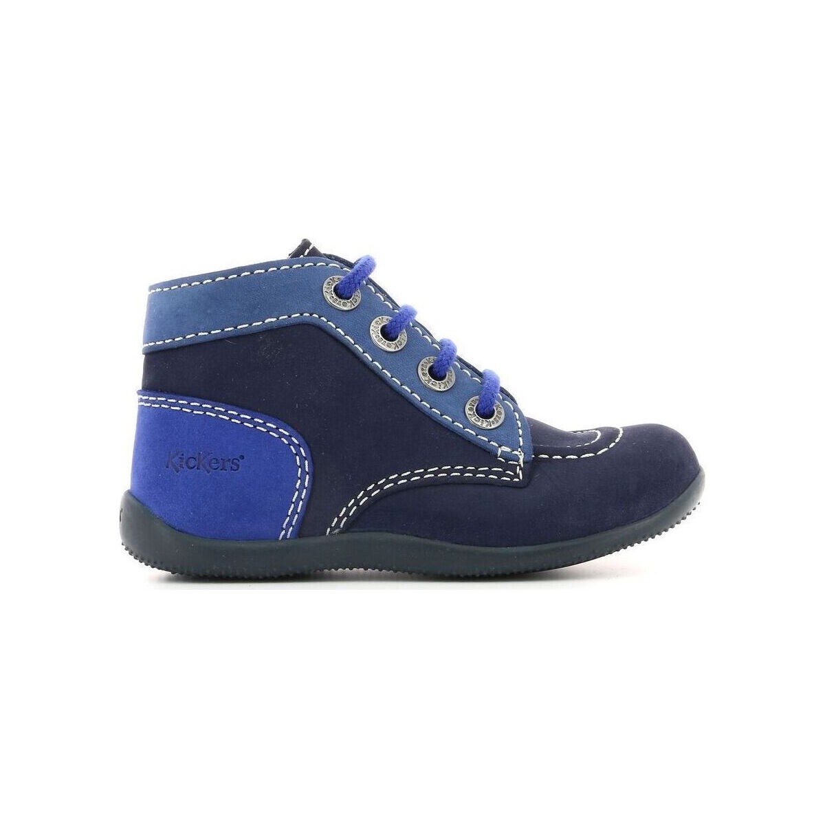 Schuhe Jungen Boots Kickers BONBON Blau