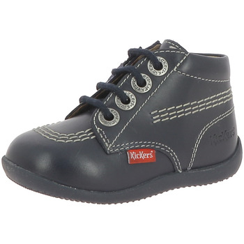 Schuhe Jungen Boots Kickers BILLYZIP-2 Blau