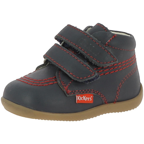 Schuhe Jungen Boots Kickers BIKRO-2 Blau