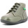 Schuhe Jungen Boots Kickers 653099 Grau