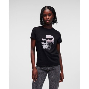 Karl Lagerfeld  T-Shirts & Poloshirts 230W1772 IKONIK 2 0