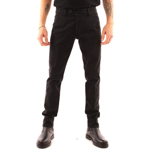 Kleidung Herren Cargo Hosen Roy Rogers RRU013C8700112 Schwarz