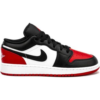 Schuhe Kinder Sneaker Nike 1 Low Bred Toe 2.0 (GS) Rot