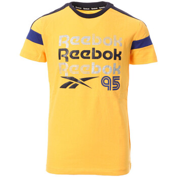 Kleidung Jungen T-Shirts Reebok Sport H89465RBI Gelb