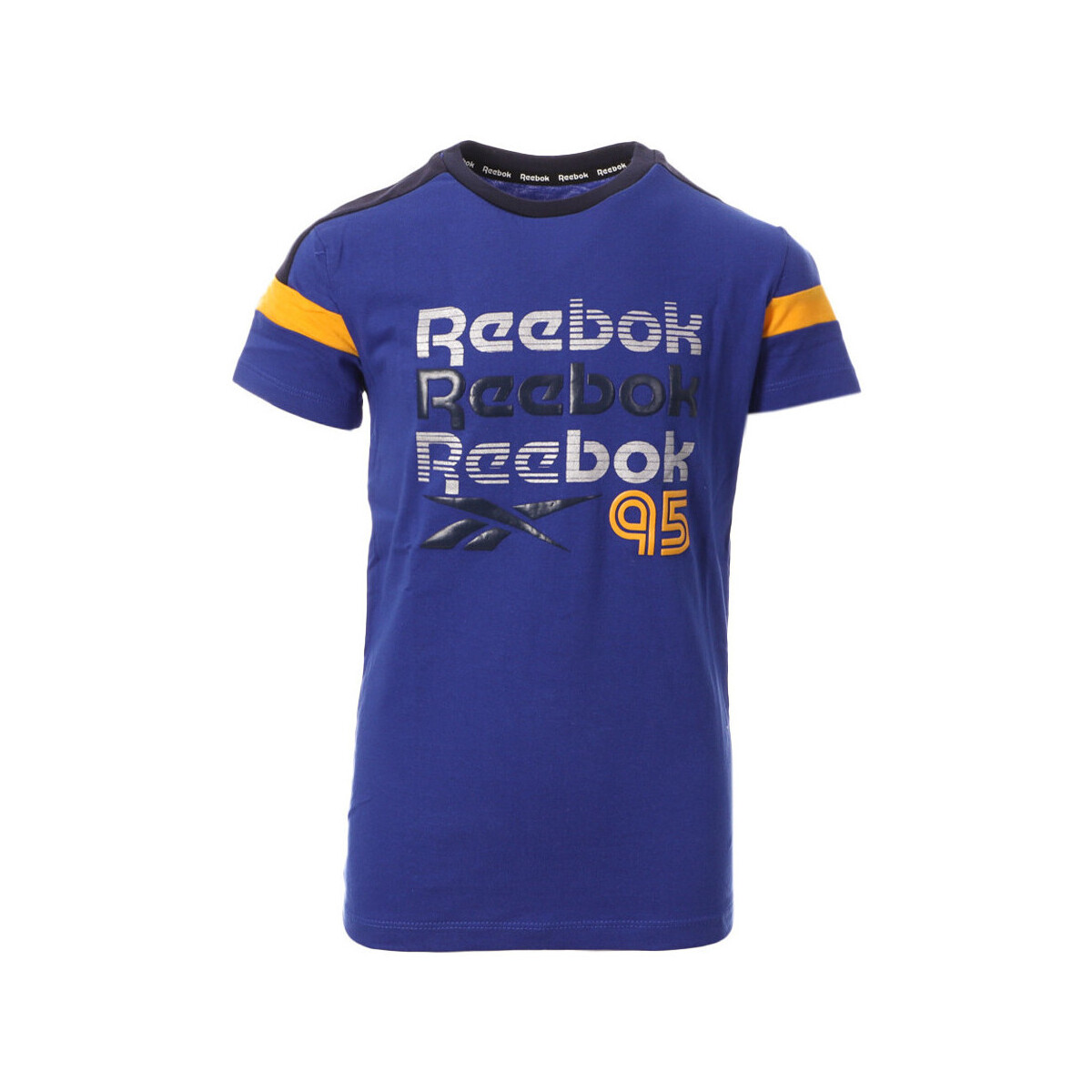 Kleidung Jungen T-Shirts & Poloshirts Reebok Sport H89465RBI Blau