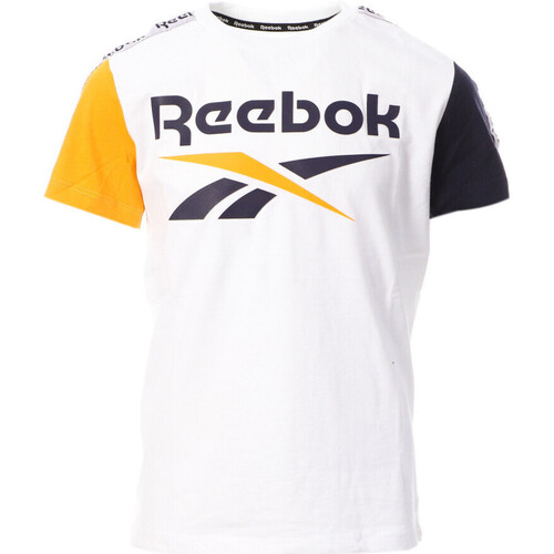 Kleidung Jungen T-Shirts Reebok Sport H89488RBI Weiss