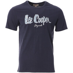 Kleidung Herren T-Shirts Lee Cooper LEE-011484 Blau