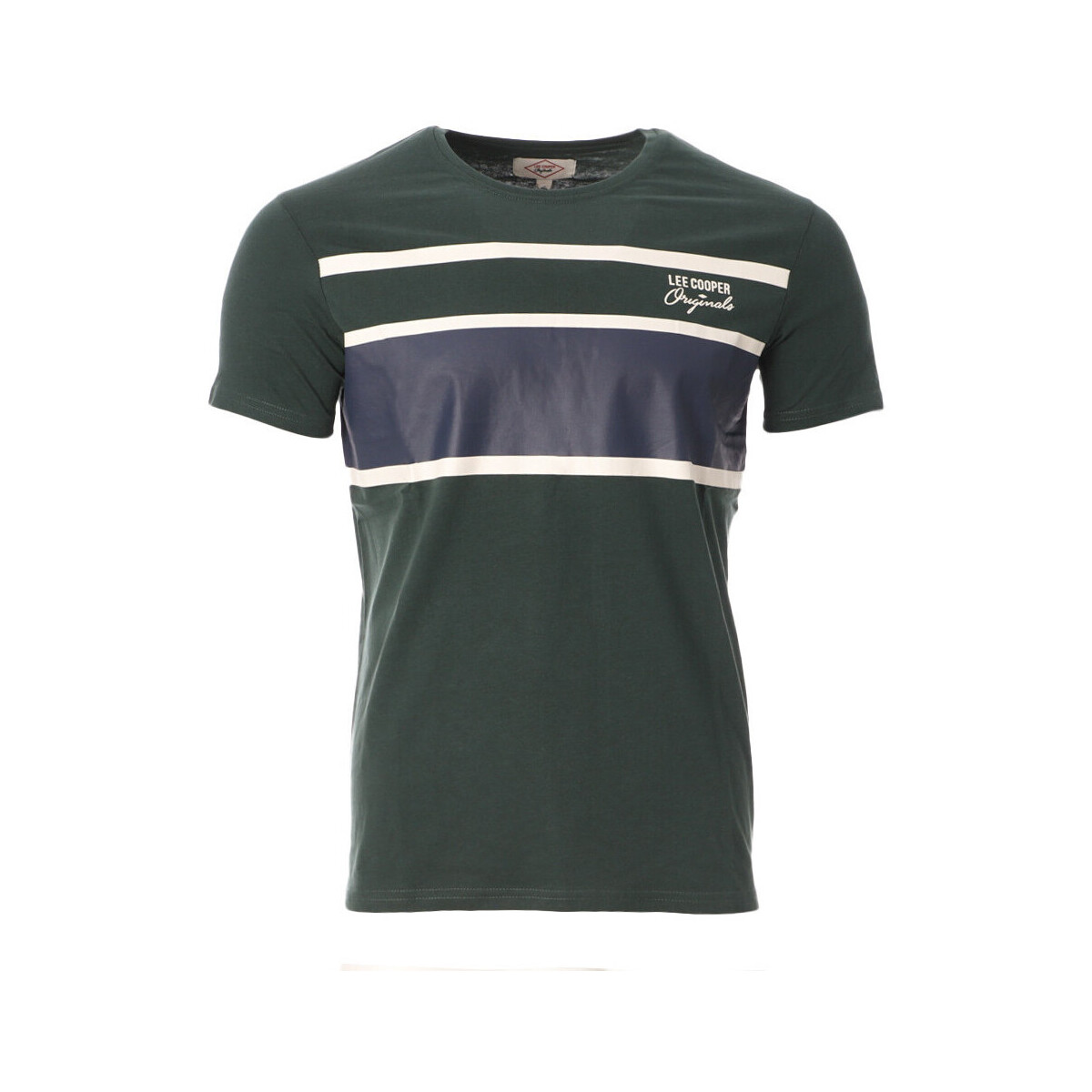 Kleidung Herren T-Shirts & Poloshirts Lee Cooper LEE-011483 Grün