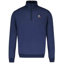 Kleidung Herren Sweatshirts Le Coq Sportif Ess Halfzip N°1 Blau