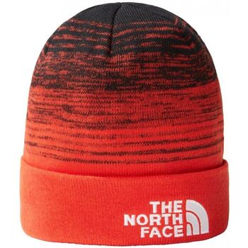 The North Face  Hut NF0A3FNTTJ21 - DOCKWKR RCYLD BEANIE-TNF BLACK-FIERY RED