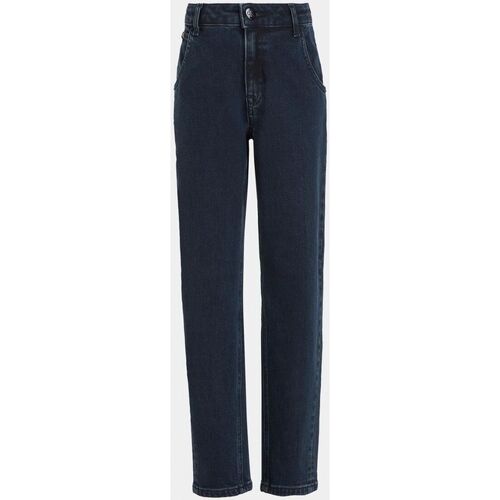 Kleidung Mädchen Jeans Calvin Klein Jeans IG0IG02366-IBJ BLUE BLACK Blau