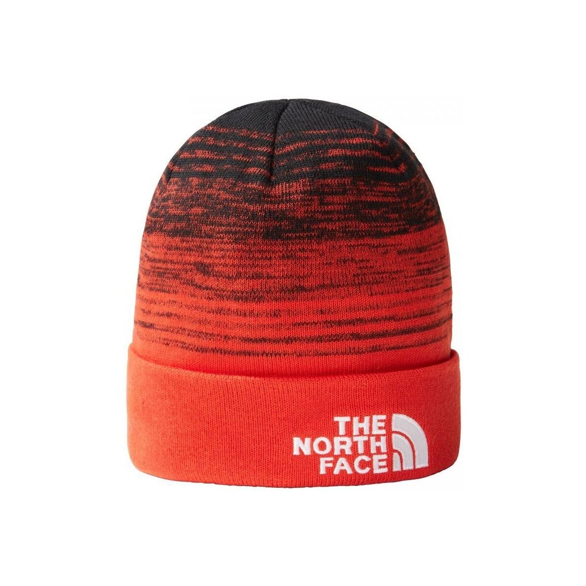 Accessoires Hüte The North Face NF0A3FNTTJ21 - DOCKWKR RCYLD BEANIE-TNF BLACK-FIERY RED Rot