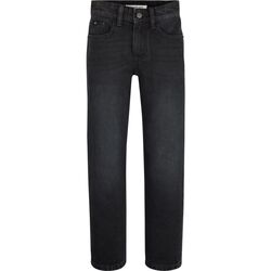 Kleidung Jungen Jeans Calvin Klein Jeans IB0IB01788-WASHED BLACK Schwarz