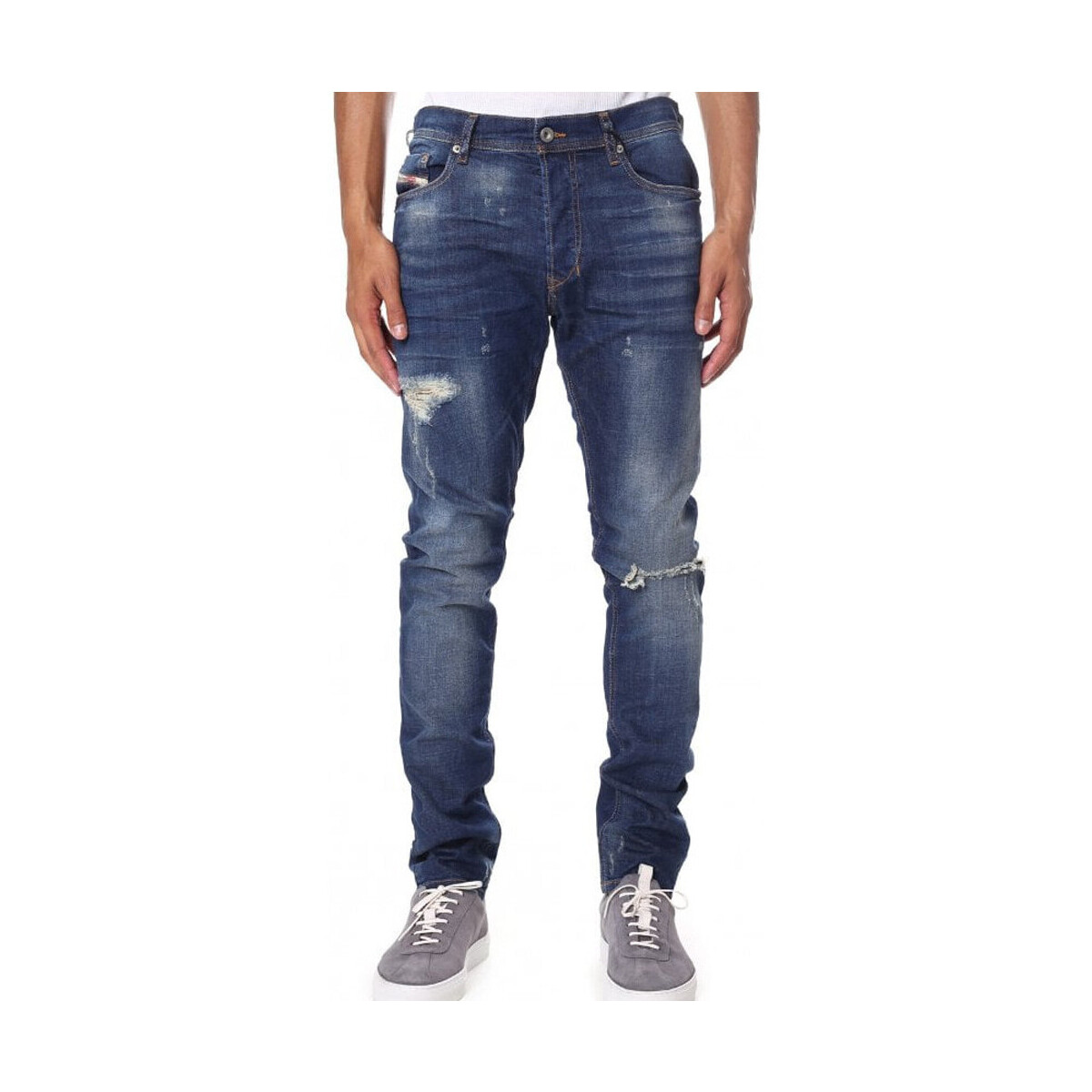 Kleidung Herren Slim Fit Jeans Diesel 00CKRI-084TX Blau