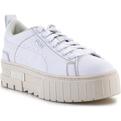 Schuhe Damen Sneaker Low Puma Mayze Infuse Wns 384974 01 White Weiss