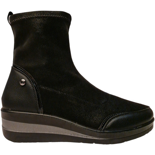 Schuhe Damen Low Boots Amarpies AMSA25338NE Schwarz
