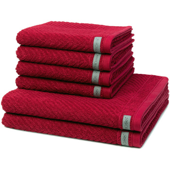 Home Handtuch und Waschlappen Ross Smart Rot
