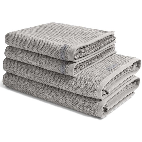 Home Handtuch und Waschlappen Ross Selection - Organic Cotton Grau