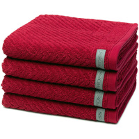 Home Handtuch und Waschlappen Ross Smart Rot