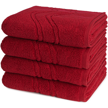 Home Handtuch und Waschlappen Ross Cashmere feeling Rot