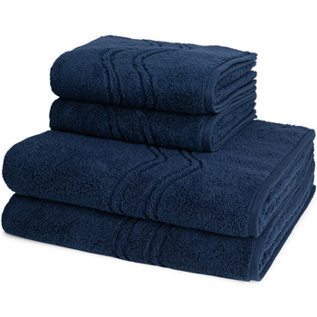 Home Handtuch und Waschlappen Ross Cashmere feeling Blau
