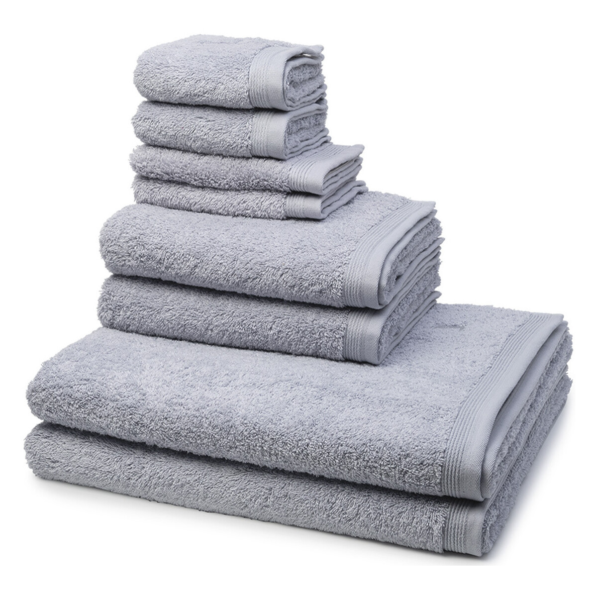 Home Handtuch und Waschlappen Möve Superwuschel Grau