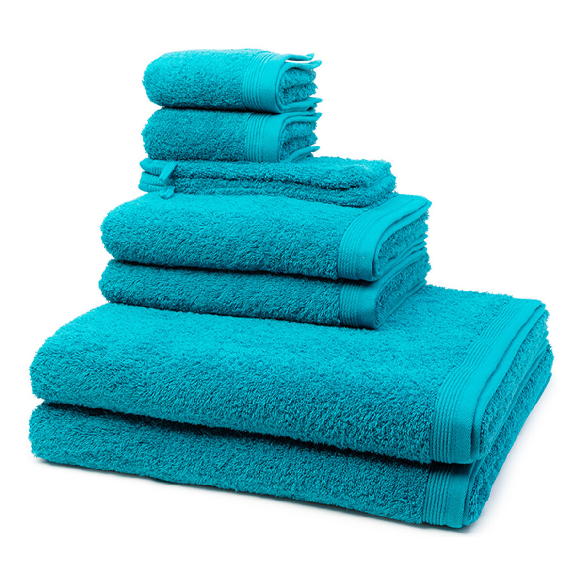 Home Handtuch und Waschlappen Möve Superwuschel Blau