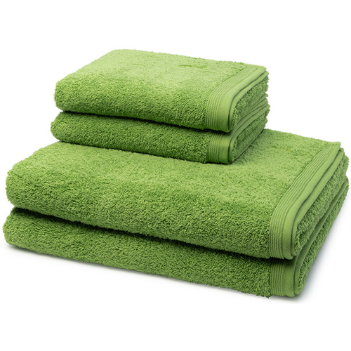 Home Handtuch und Waschlappen Möve Superwuschel Grün