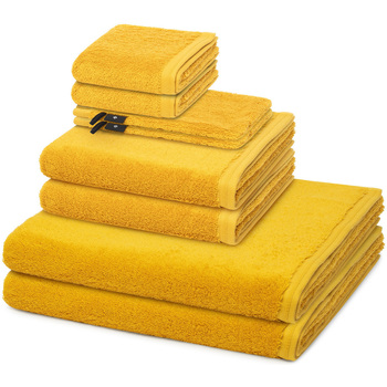 Home Handtuch und Waschlappen Vossen 8er Pack Vegan Life Gelb
