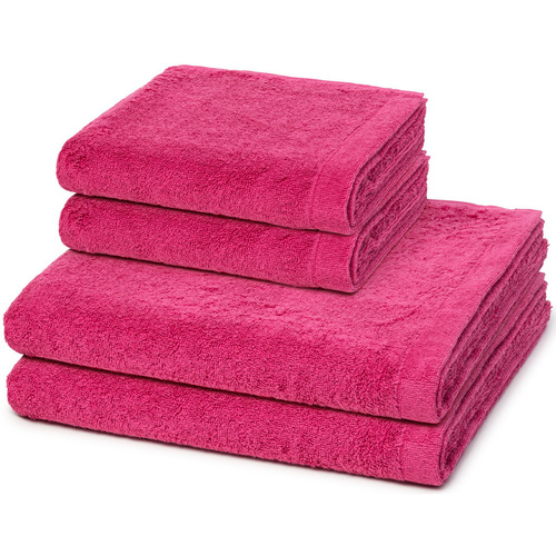 Home Handtuch und Waschlappen Cawö Lifestyle Rosa