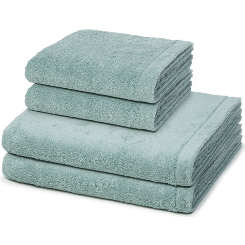 Home Handtuch und Waschlappen Cawö Lifestyle Grün