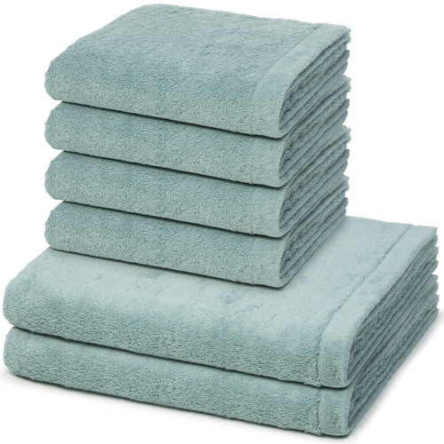Home Handtuch und Waschlappen Cawö Lifestyle Grün