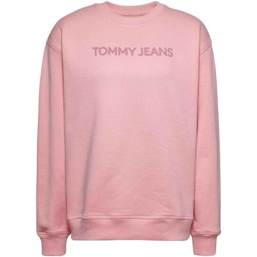 Kleidung Damen Sweatshirts Tommy Jeans  Rosa