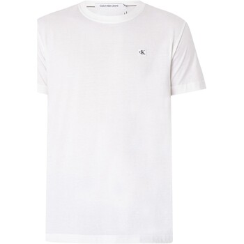 Calvin Klein Jeans  T-Shirt T-Shirt mit Stickerei-Abzeichen