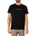 Kleidung Herren T-Shirts Calvin Klein Jeans T-Shirt mit verspiegeltem Logo auf der Rückseite Schwarz