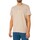 Kleidung Herren T-Shirts Calvin Klein Jeans Monologo-Normal-T-Shirt Beige