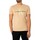 Kleidung Herren T-Shirts Calvin Klein Jeans Saisonales Monologo-T-Shirt Beige