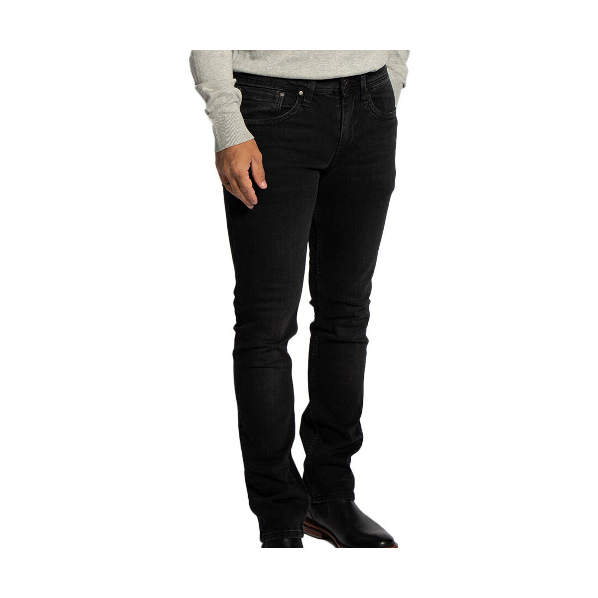 Kleidung Herren Straight Leg Jeans Pepe jeans PM206318XV12 Schwarz