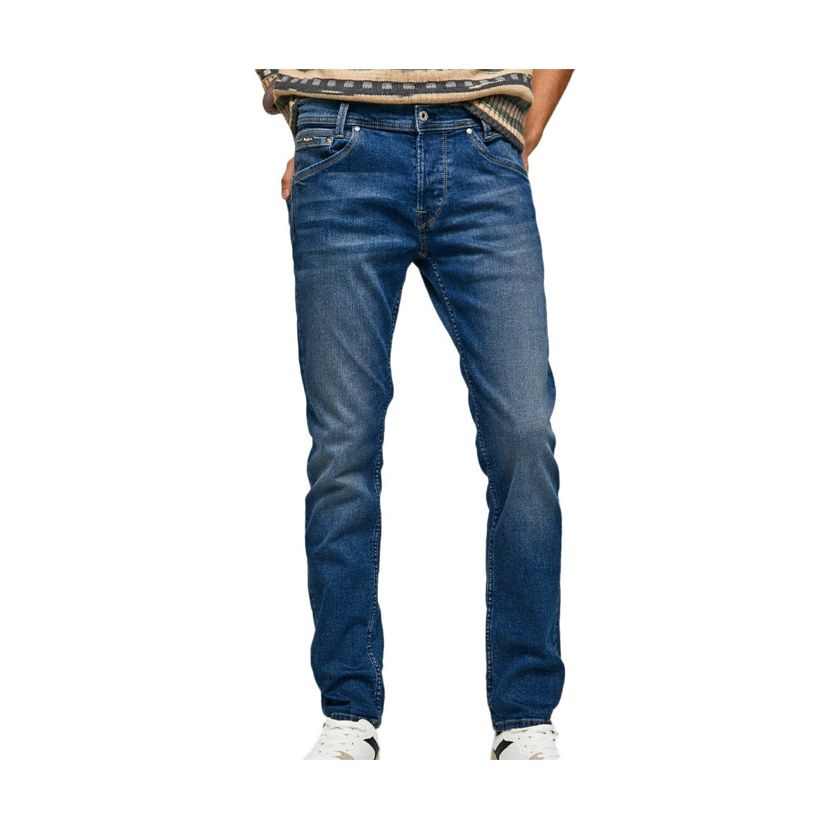 Kleidung Herren Straight Leg Jeans Pepe jeans PM206325GX3 Blau