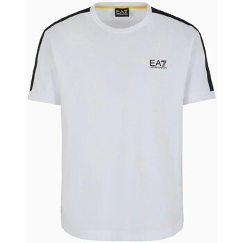 Kleidung Herren T-Shirts Emporio Armani EA7 3DPT35 PJ02Z Weiss