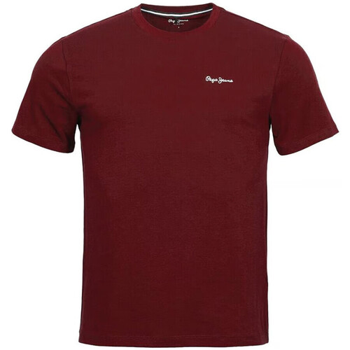 Kleidung Herren T-Shirts & Poloshirts Pepe jeans PMU20009 Rot