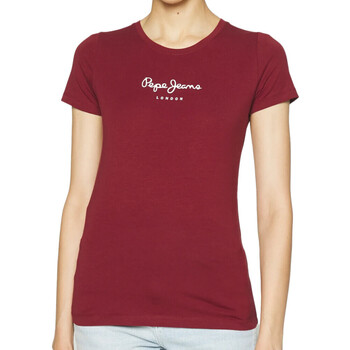 Kleidung Damen T-Shirts Pepe jeans PL505202 Rot