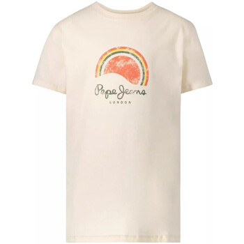 Kleidung Mädchen T-Shirts & Poloshirts Pepe jeans PB503500 Weiss