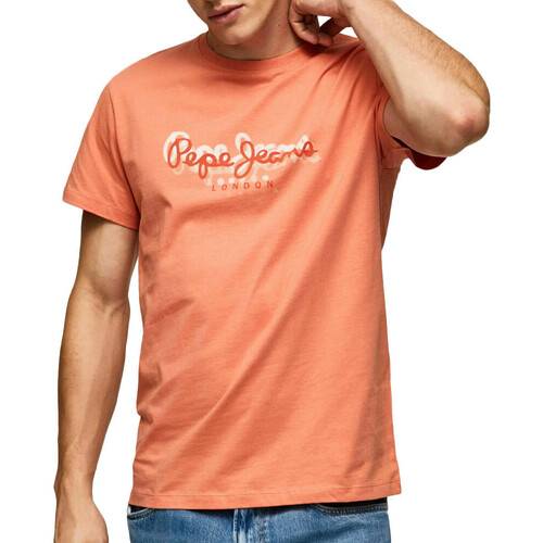 Kleidung Herren T-Shirts & Poloshirts Pepe jeans PM508697 Orange