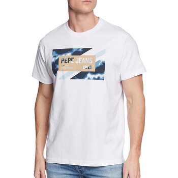 Kleidung Herren T-Shirts & Poloshirts Pepe jeans PM508685 Weiss