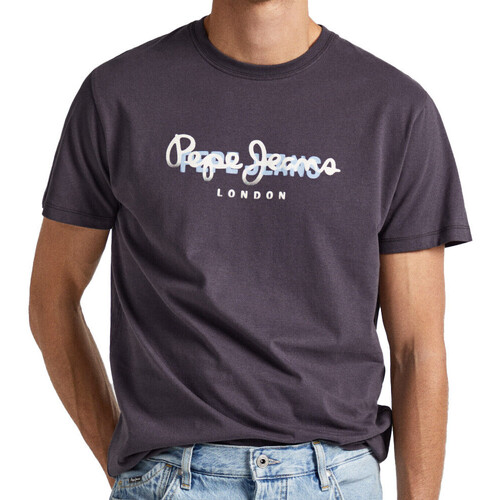 Kleidung Herren T-Shirts & Poloshirts Pepe jeans PM509103 Schwarz