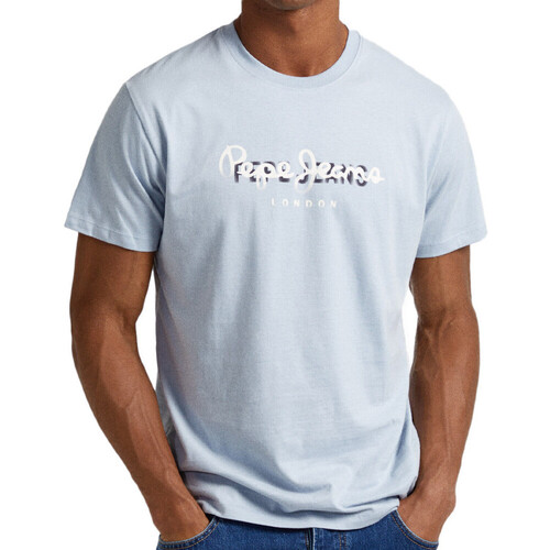 Kleidung Herren T-Shirts & Poloshirts Pepe jeans PM509103 Blau